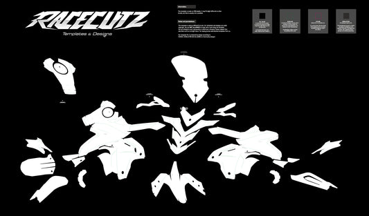 DUCATI MULTISTRADA 1200 & 1260 2016-2022 ENDURO TEMPLATE