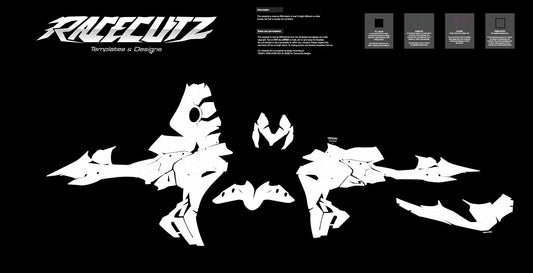 DUCATI STREETFIGHTER 890 V2 2025 TEMPLATE