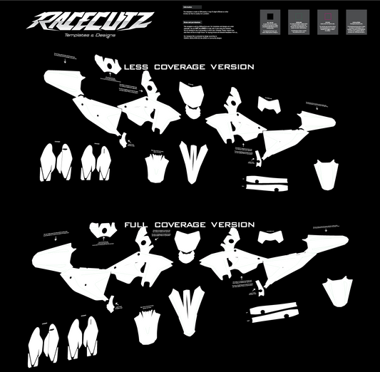 FANTIC XX & XE 125+250 2023-2024 TEMPLATE