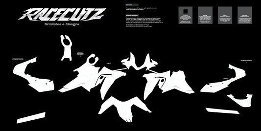 HONDA CRF 1100L AFRICA TWIN 2020-2023 TEMPLATE