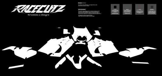 HONDA XRV 750 AFRICA TWIN 1989-2003 TEMPLATE