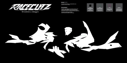 KAWASAKI Z500 2024-2026 TEMPLATE