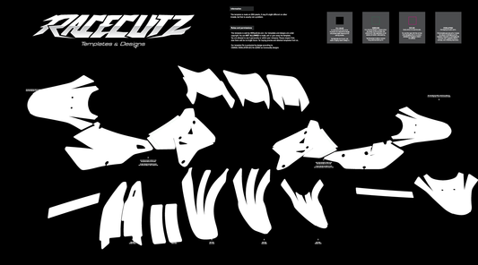 SUZUKI DRZ 400 2021-2024 TEMPLATE