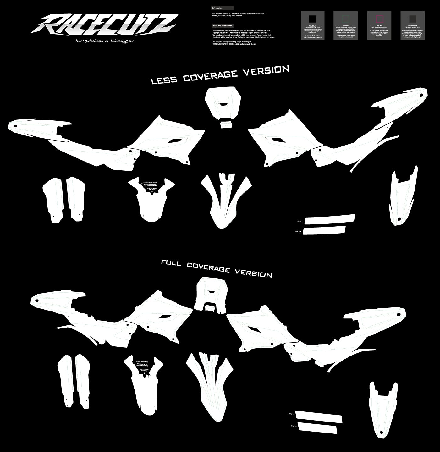 YAMAHA WR 125R 2026 TEMPLATE