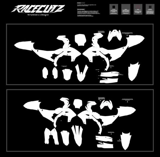 YAMAHA YZ450F 2026 TEMPLATE