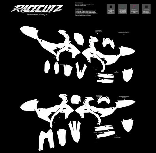 YAMAHA YZ450F 2026 TEMPLATE