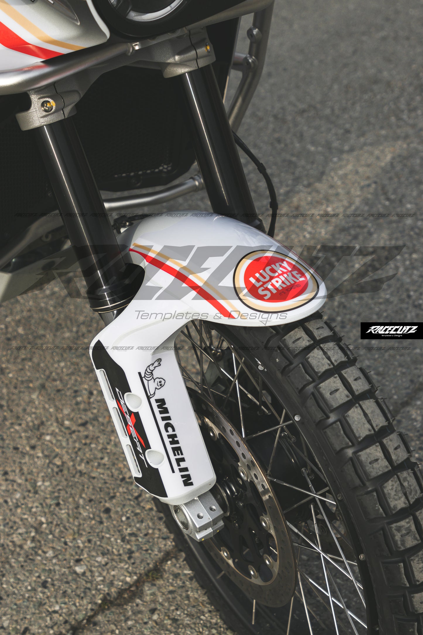 DUCATI DESERT X TEMPLATE