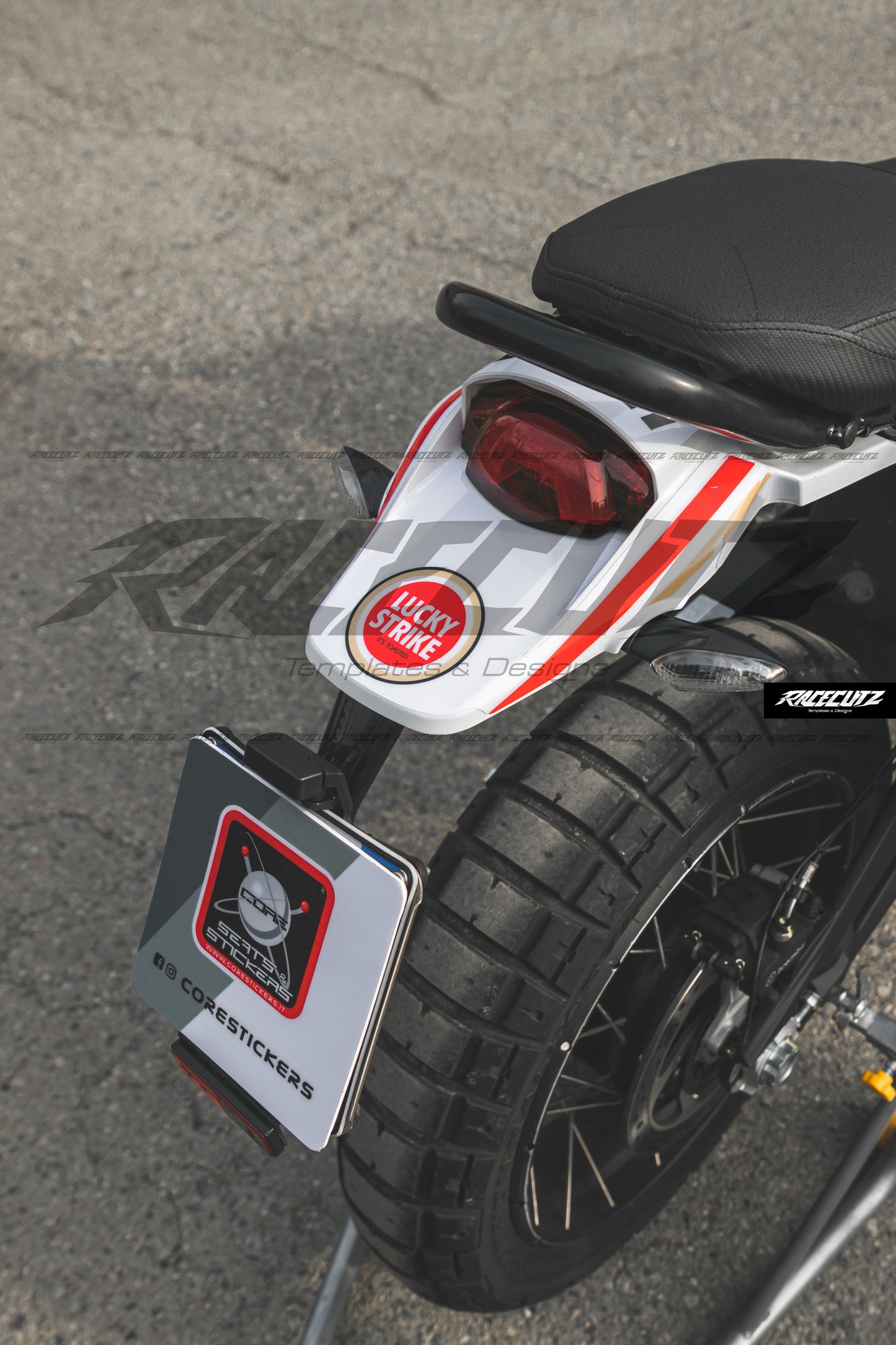 DUCATI DESERT X TEMPLATE