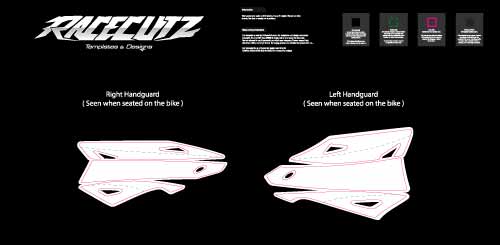 FANTIC OEM HANDGUARDS TEMPLATE