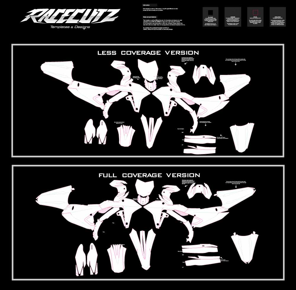 FANTIC XXF 450 2023-2024 TEMPLATE