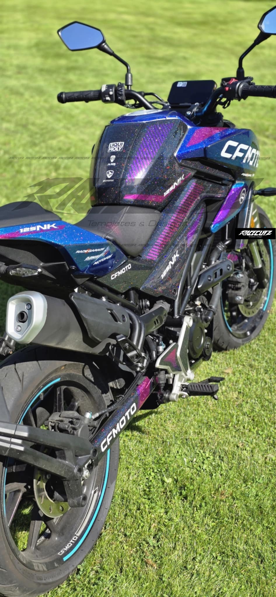 CFMOTO 125 NK 2025 TEMPLATE
