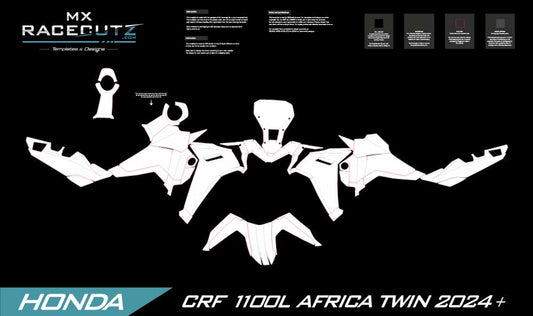 HONDA CRF 1100L AFRICA TWIN 2024+ TEMPLATE