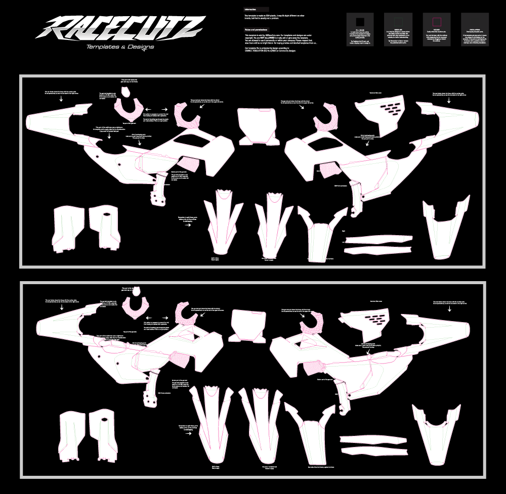 HUSQVARNA FC & TC 2023-2024 TEMPLATE