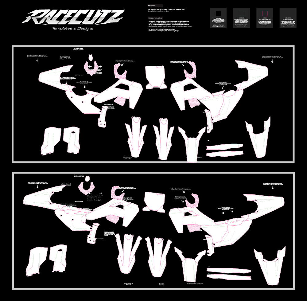 HUSQVARNA FC-TC 2025 (2024 FACTORY EDITION) TEMPLATE