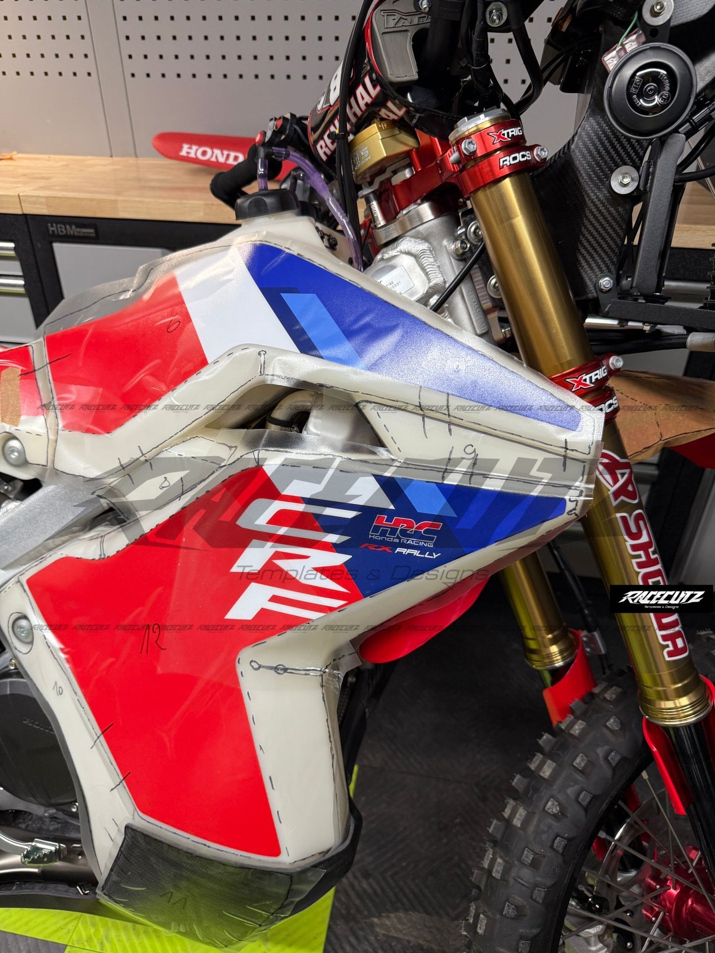 HONDA CRF450RX RALLY 2025 TEMPLATE
