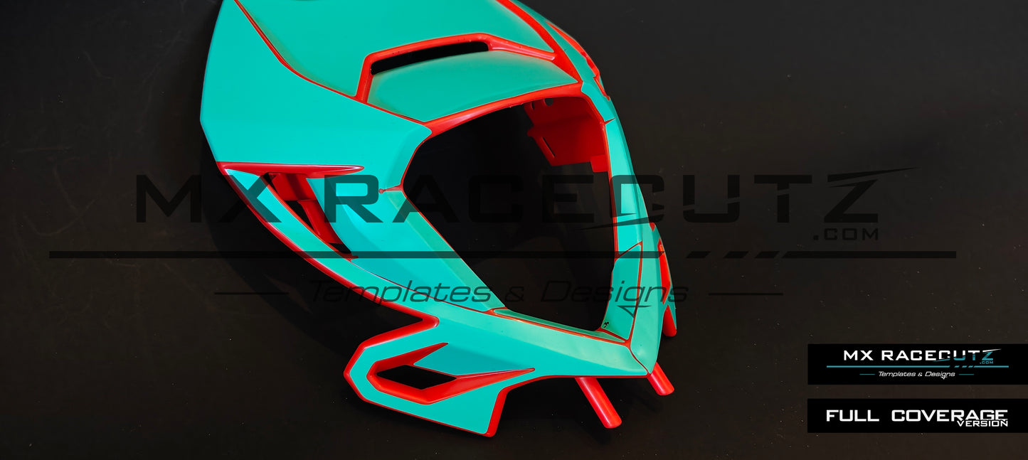 BETA RR 2020-2024 & XTRAINER 2020-2025 HEADLIGHT MASK TEMPLATE