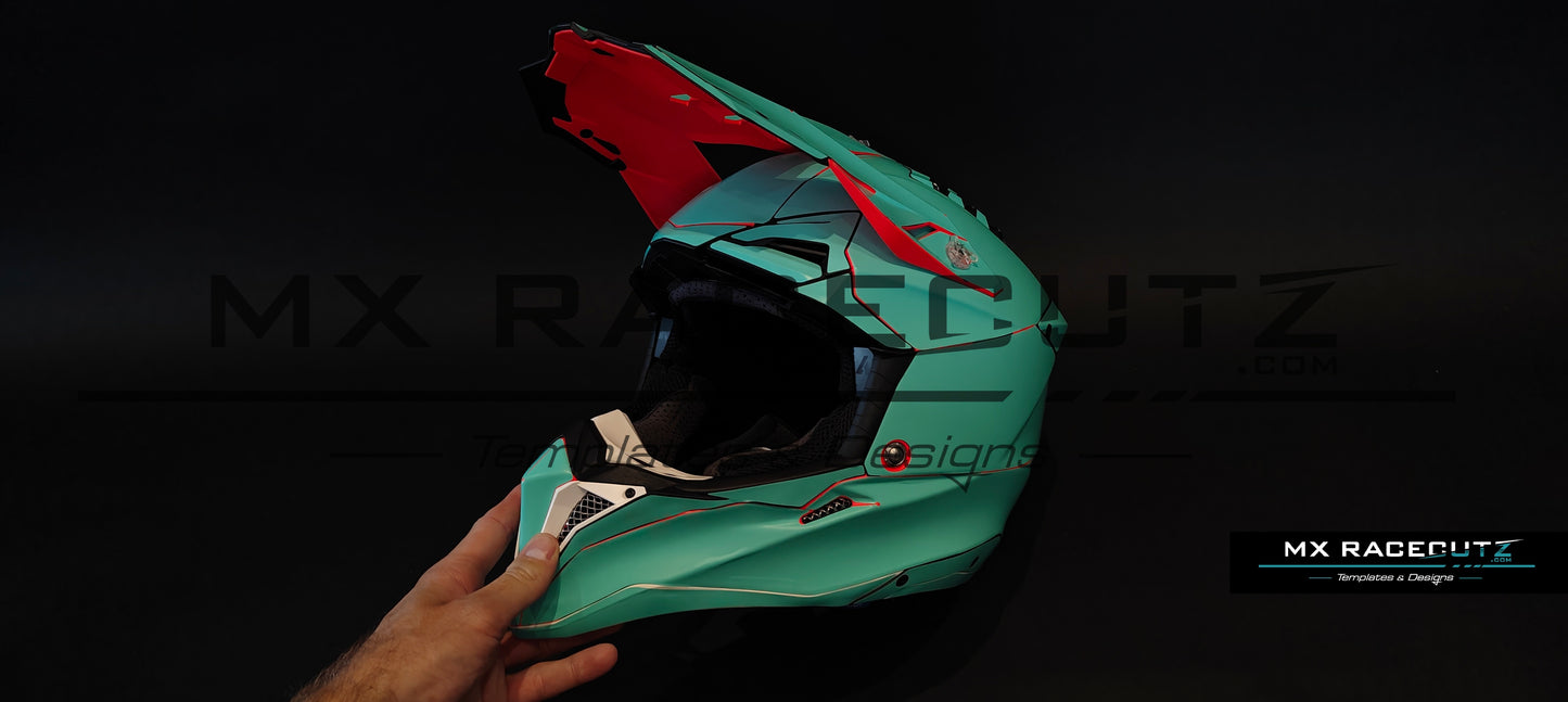 Airoh Aviator 3 Template - Size Large