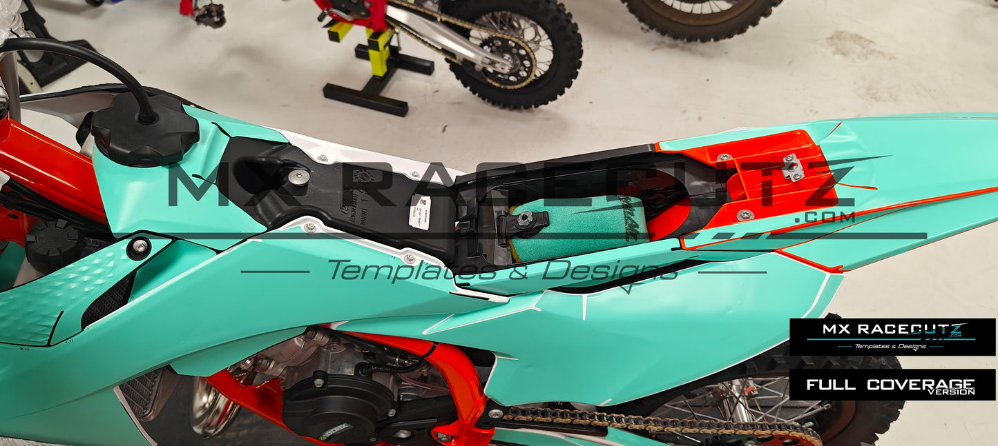 KTM SX 65 2024-2025 TEMPLATE