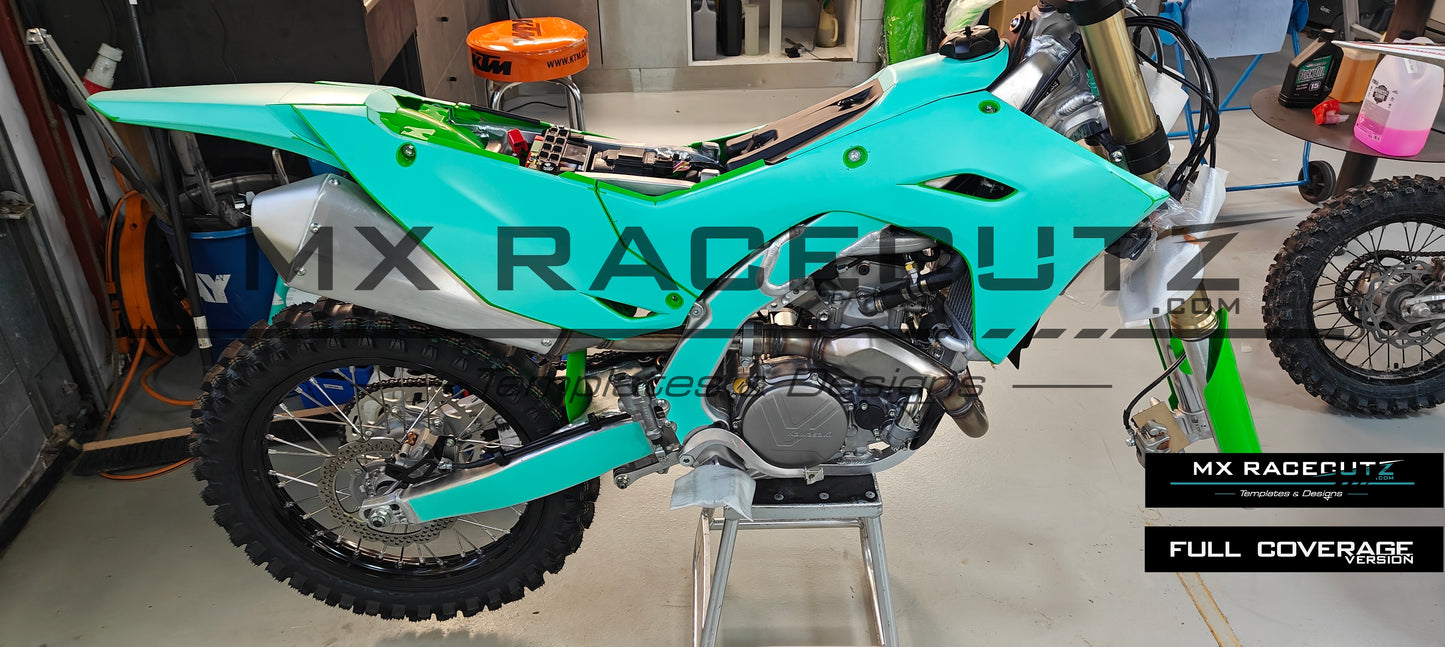 KAWASAKI KX 250 2025 & 450 2024-2025 - FRAME TEMPLATE