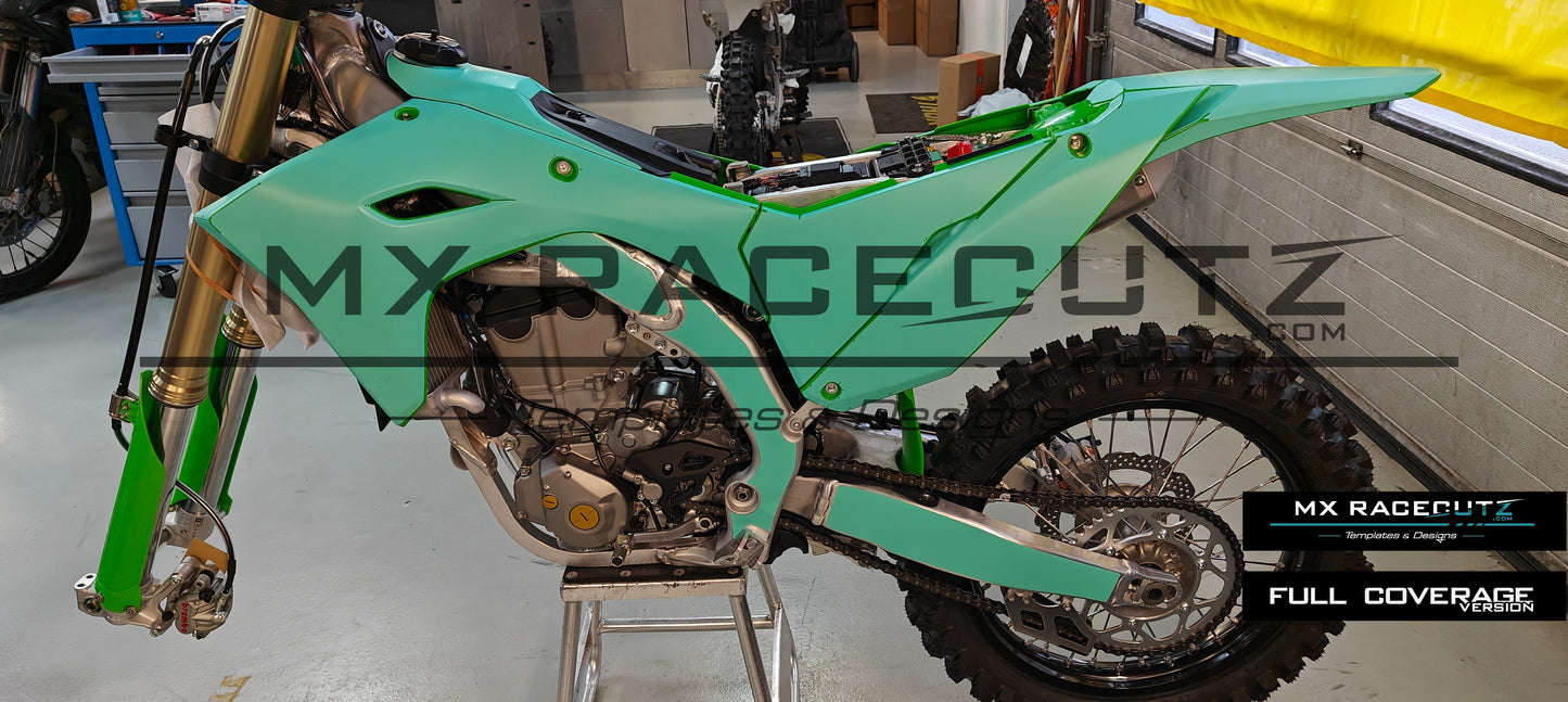 KAWASAKI KX 250 2025 & 450 2024-2025 - FRAME TEMPLATE