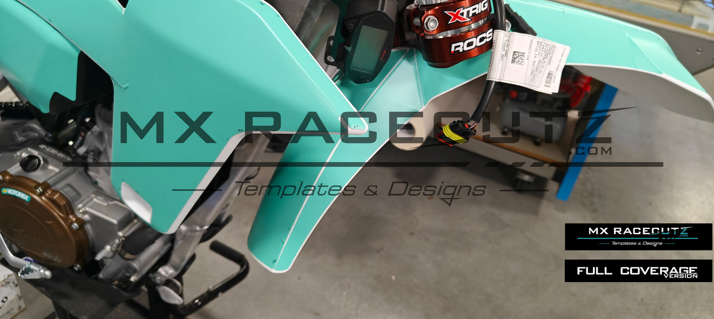 FANTIC XXF 250 & 450 2025 TEMPLATE