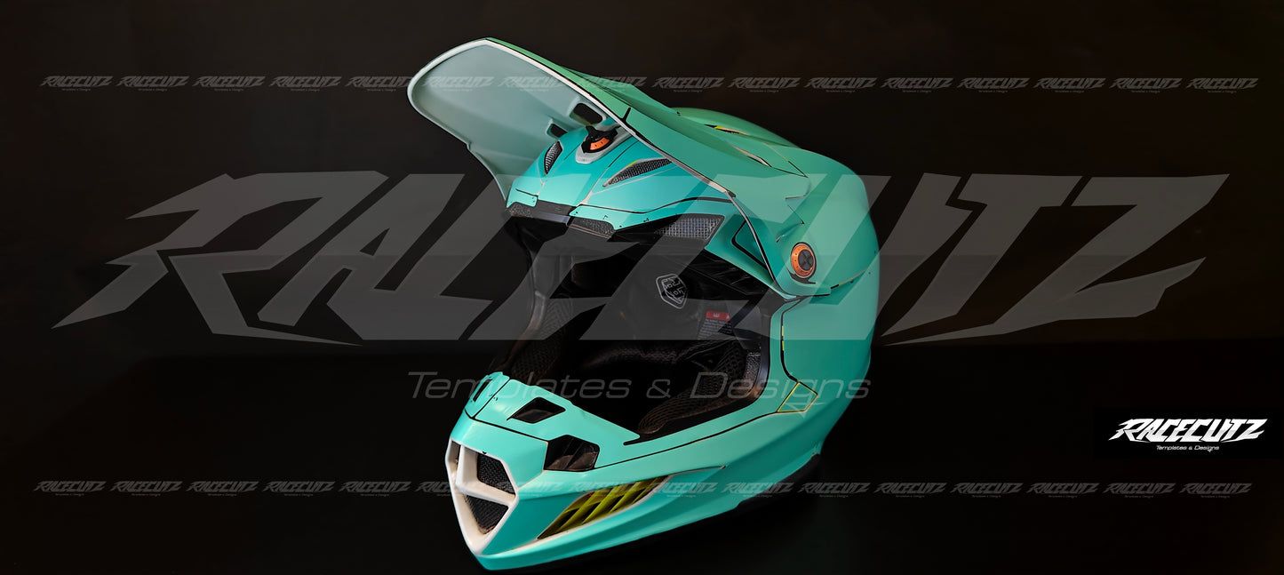 TROY LEE DESIGNS SE5 - SIZE XSMALL & SMALL TEMPLATE