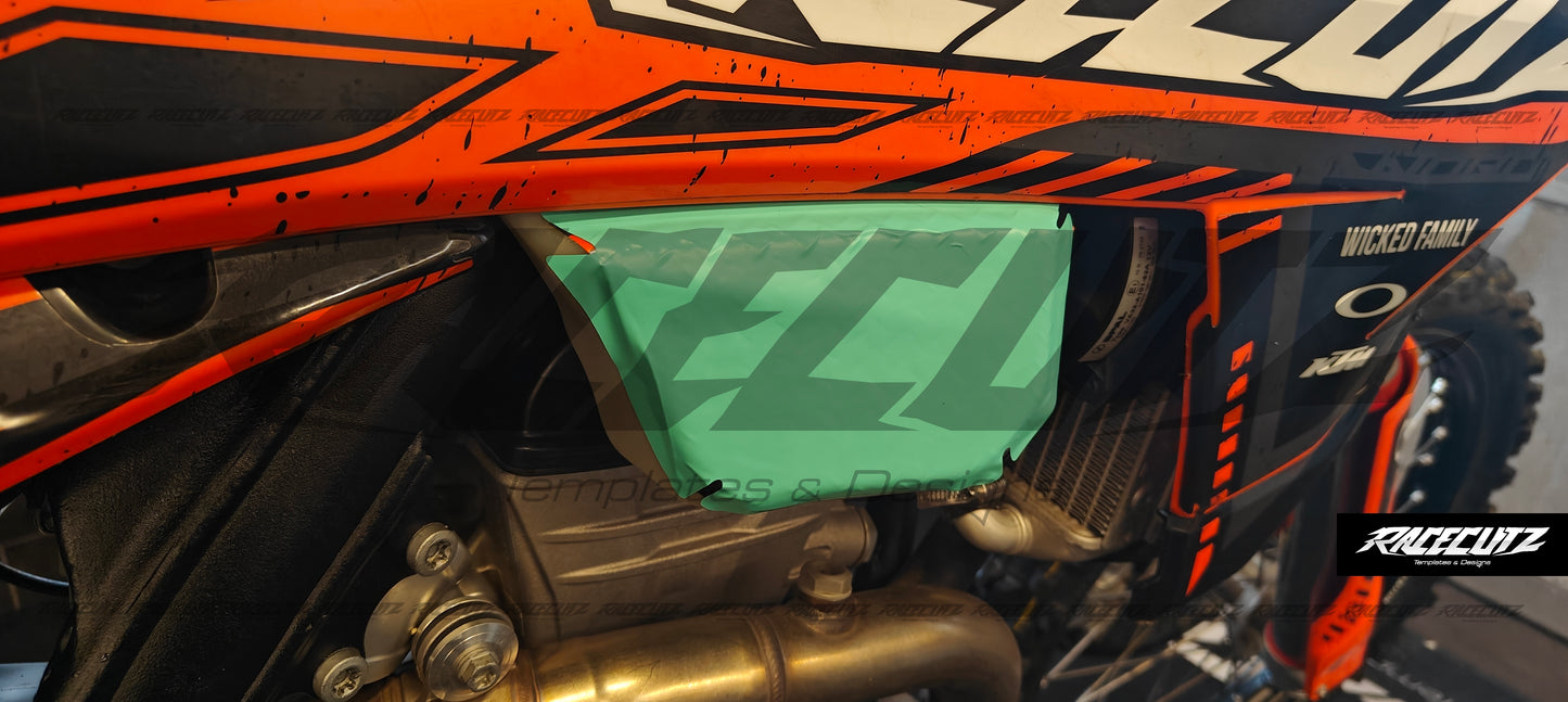 KTM EXC & XC-W & XW-F & XCF-W 2024-2025 TEMPLATE