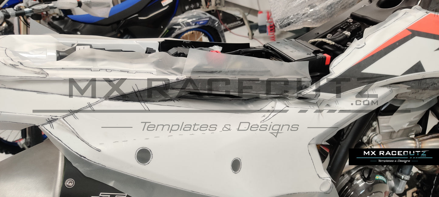 KTM SX-SXF 2025 (2024 FACTORY EDITION) TEMPLATE