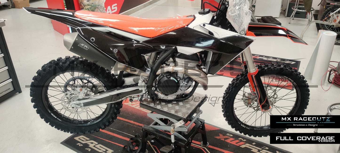 KTM EXC & XC-W & XW-F & XCF-W 2024-2025 TEMPLATE