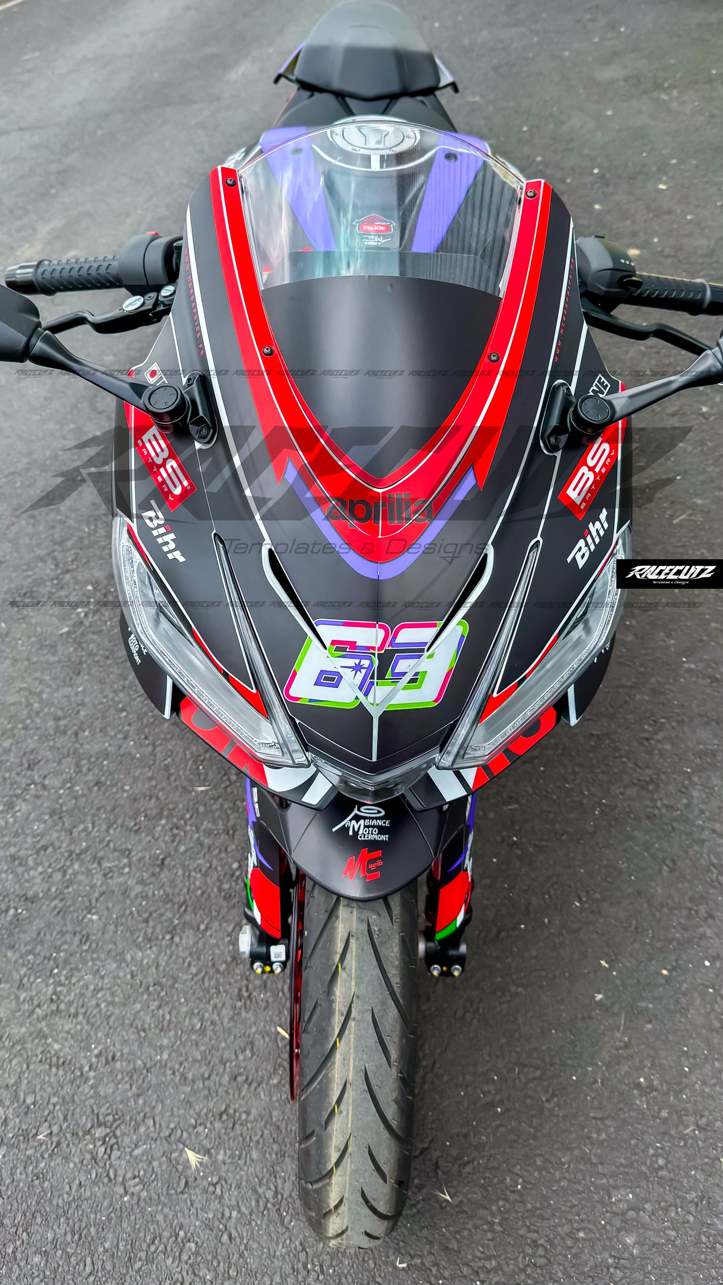 APRILIA RS 457 2024-2025 TEMPLATE
