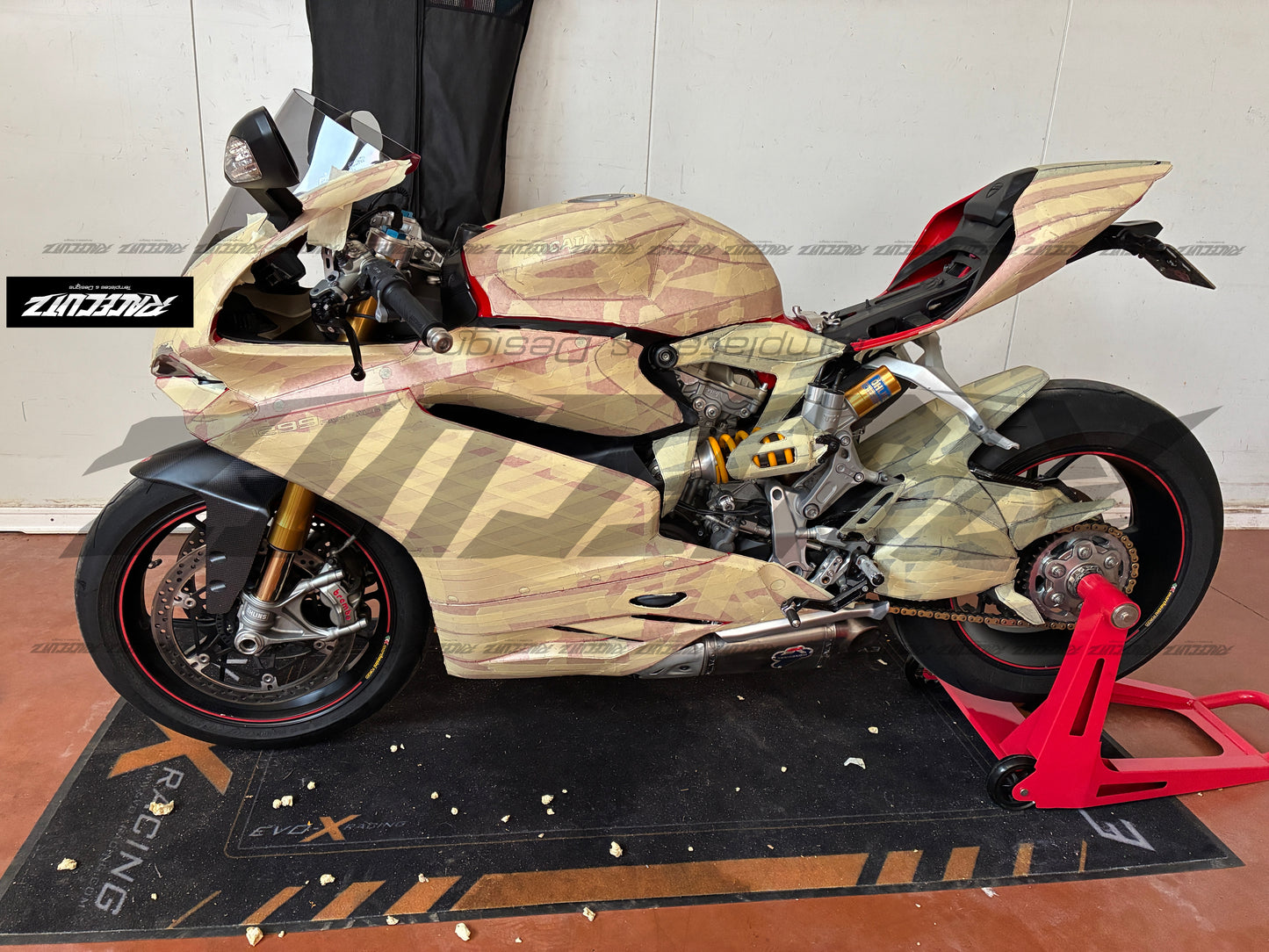 DUCATI 1299 PANIGALE 2015-2017 TEMPLATE