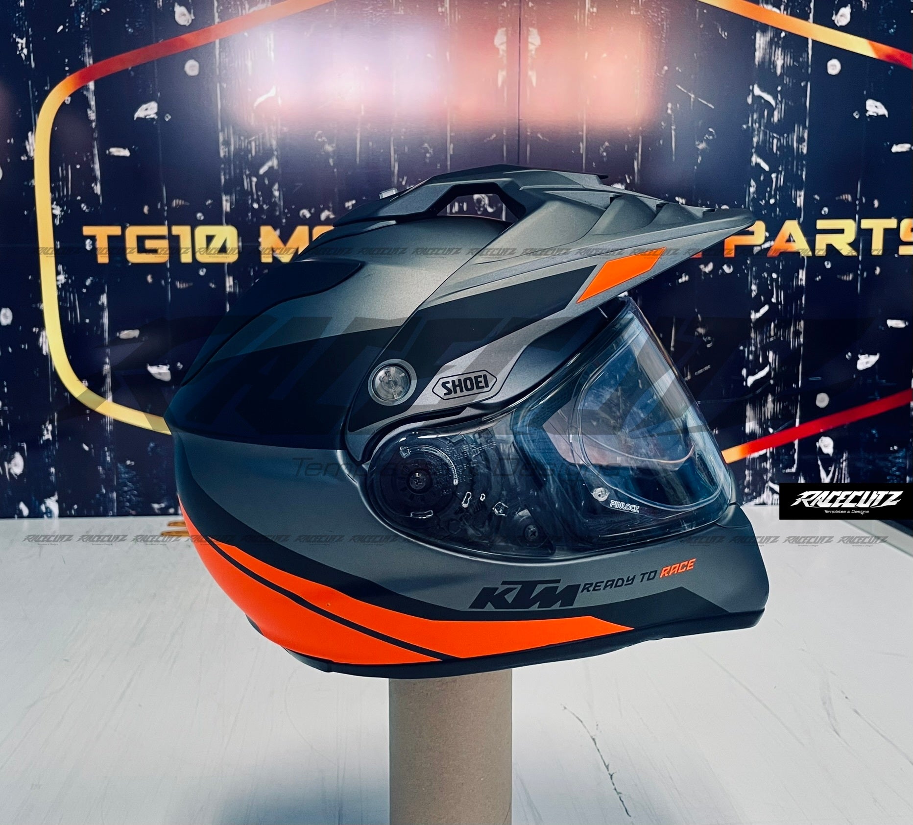 SHOEI HORNET ADV - SIZE XLARGE & XXLARGE TEMPLATE – RaceCutz