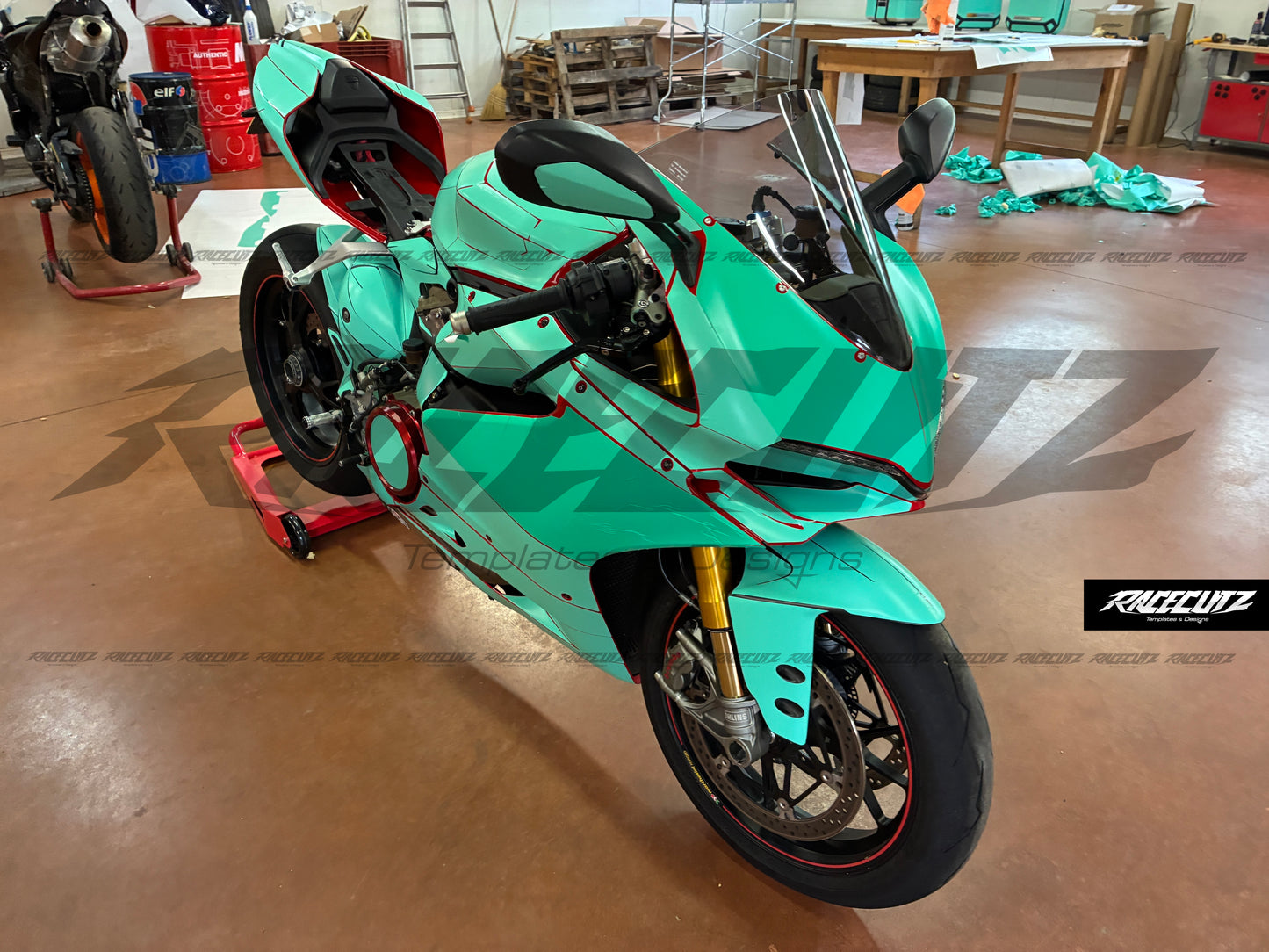 DUCATI 1299 PANIGALE 2015-2017 TEMPLATE