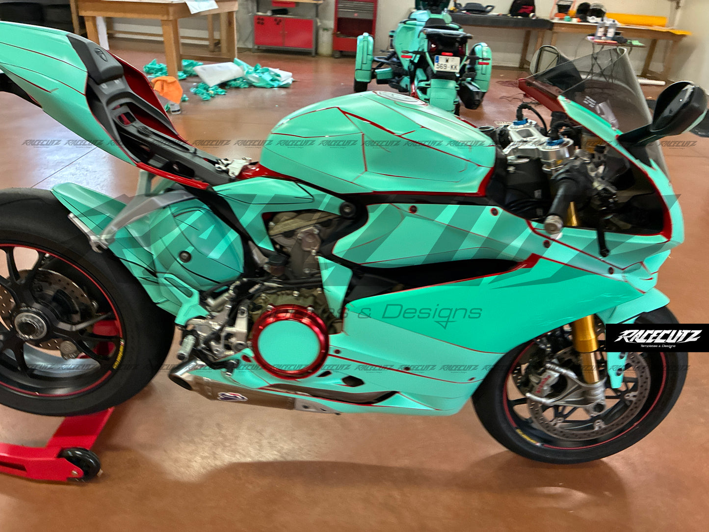 DUCATI 1299 PANIGALE 2015-2017 TEMPLATE