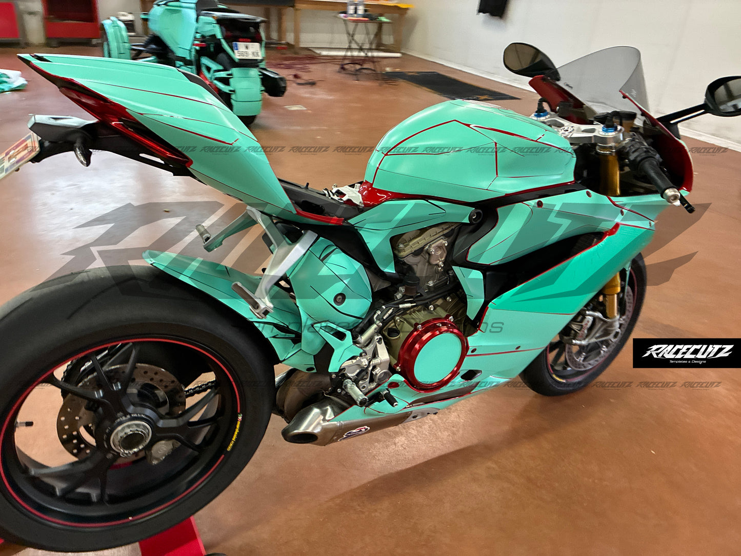 DUCATI 1299 PANIGALE 2015-2017 TEMPLATE