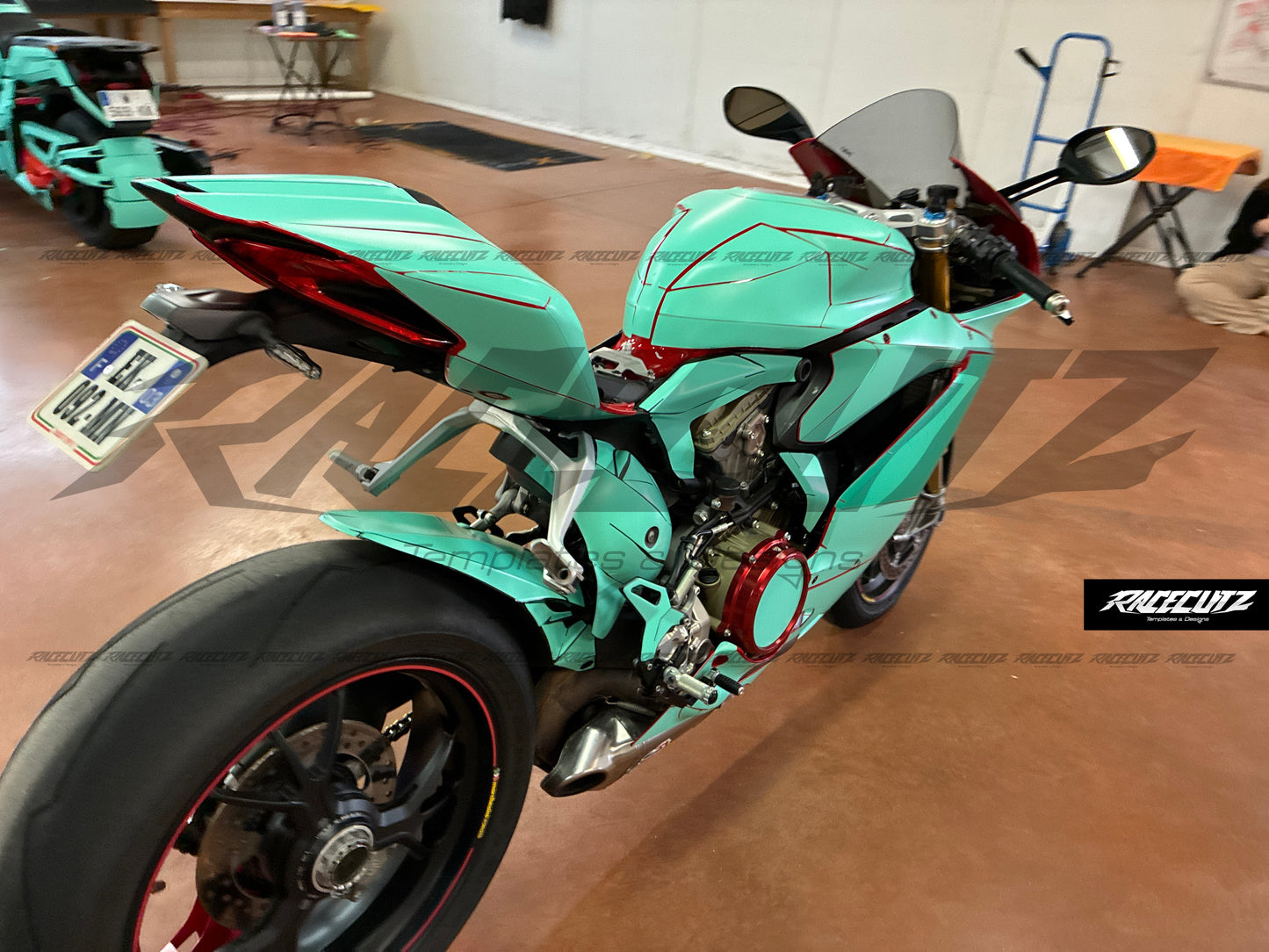 DUCATI 1299 PANIGALE 2015-2017 TEMPLATE