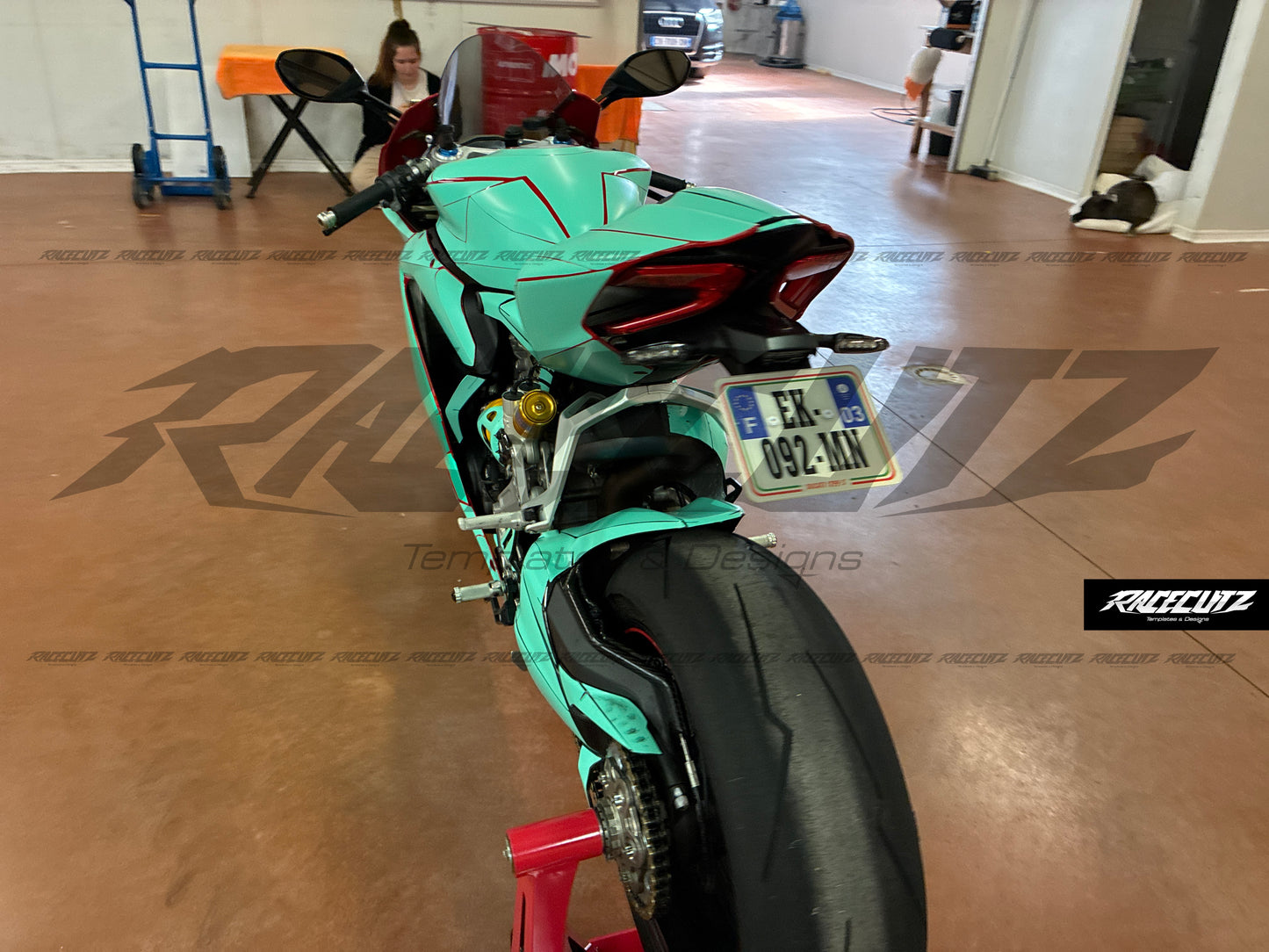 DUCATI 1299 PANIGALE 2015-2017 TEMPLATE