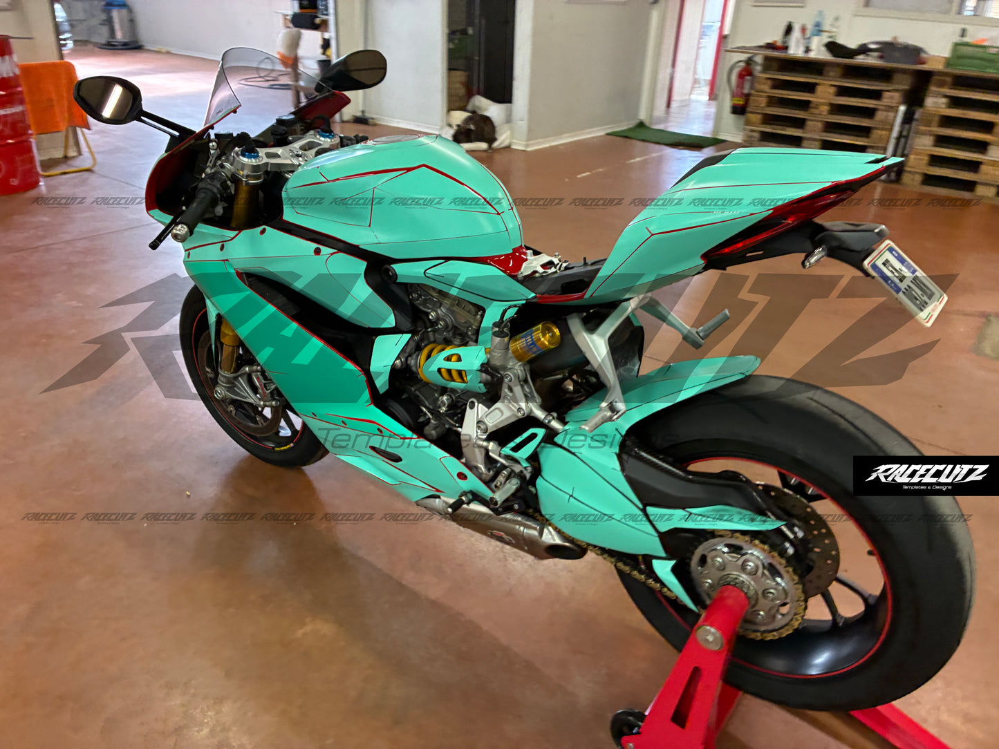 DUCATI 1299 PANIGALE 2015-2017 TEMPLATE