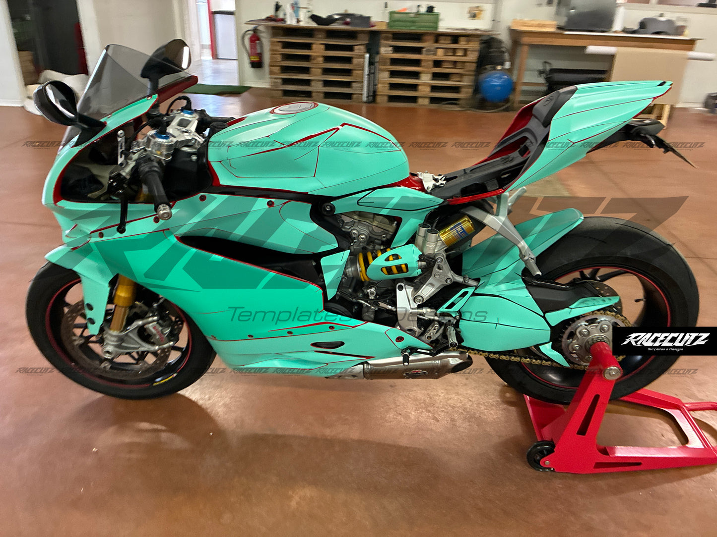 DUCATI 1299 PANIGALE 2015-2017 TEMPLATE