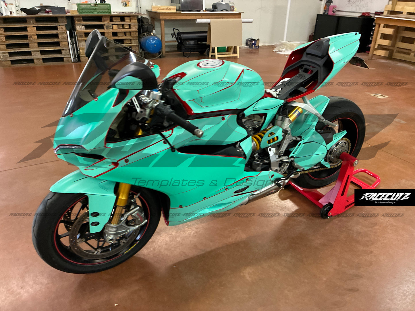 DUCATI 1299 PANIGALE 2015-2017 TEMPLATE