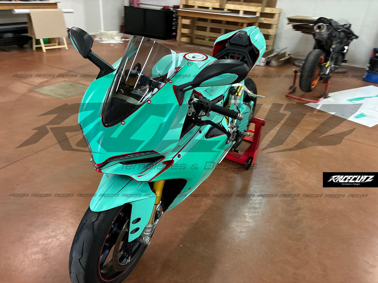 DUCATI 1299 PANIGALE 2015-2017 TEMPLATE
