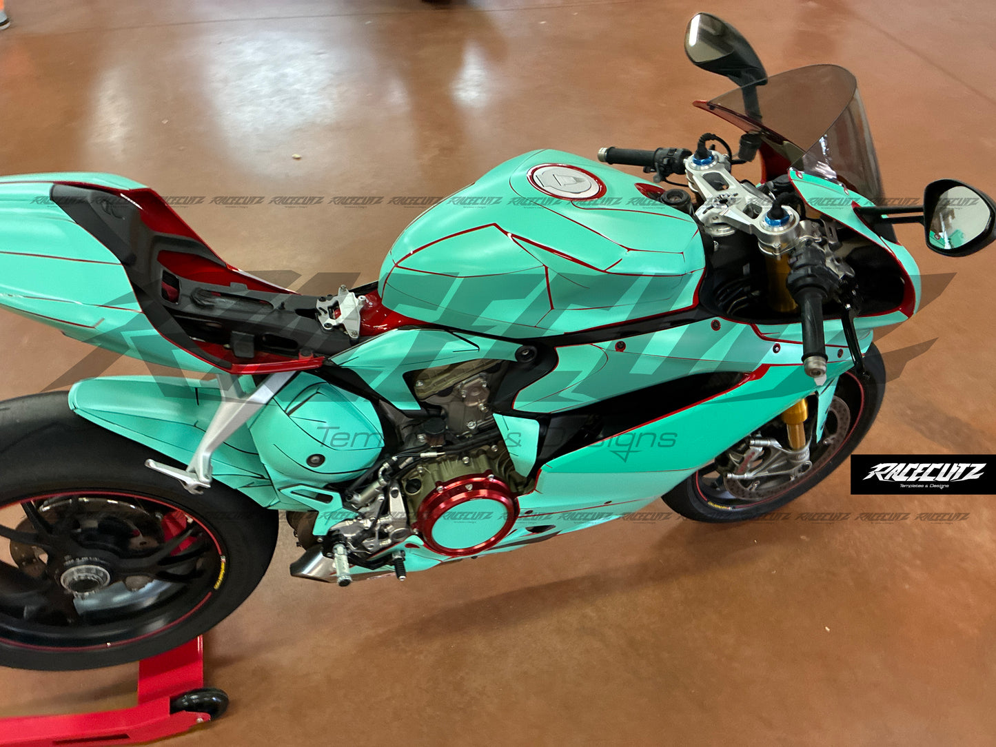 DUCATI 1299 PANIGALE 2015-2017 TEMPLATE