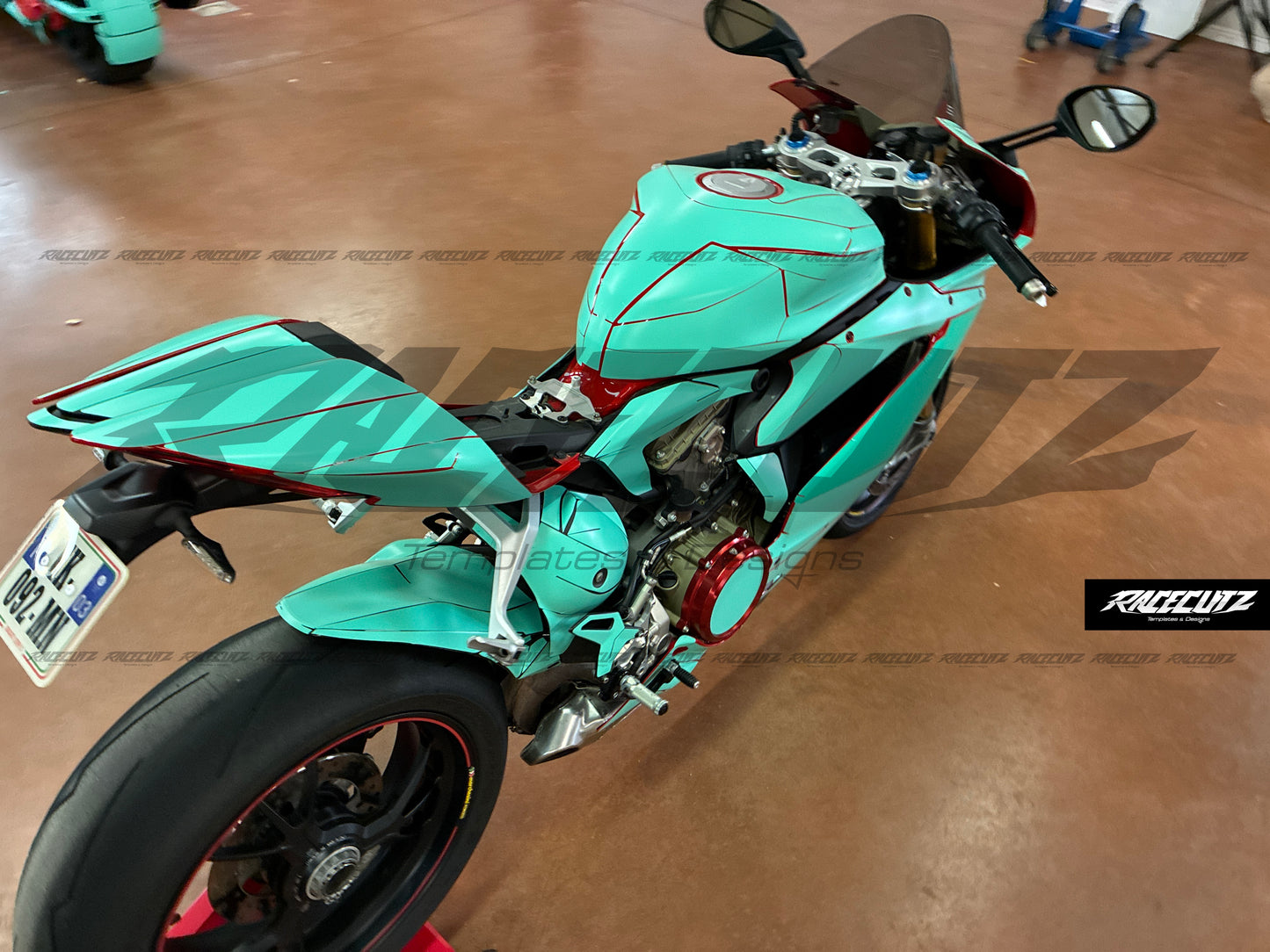 DUCATI 1299 PANIGALE 2015-2017 TEMPLATE