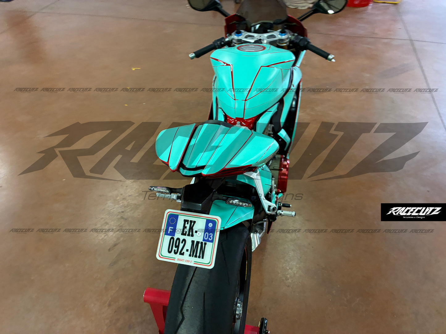 DUCATI 1299 PANIGALE 2015-2017 TEMPLATE