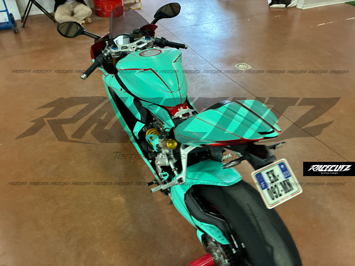 DUCATI 1299 PANIGALE 2015-2017 TEMPLATE