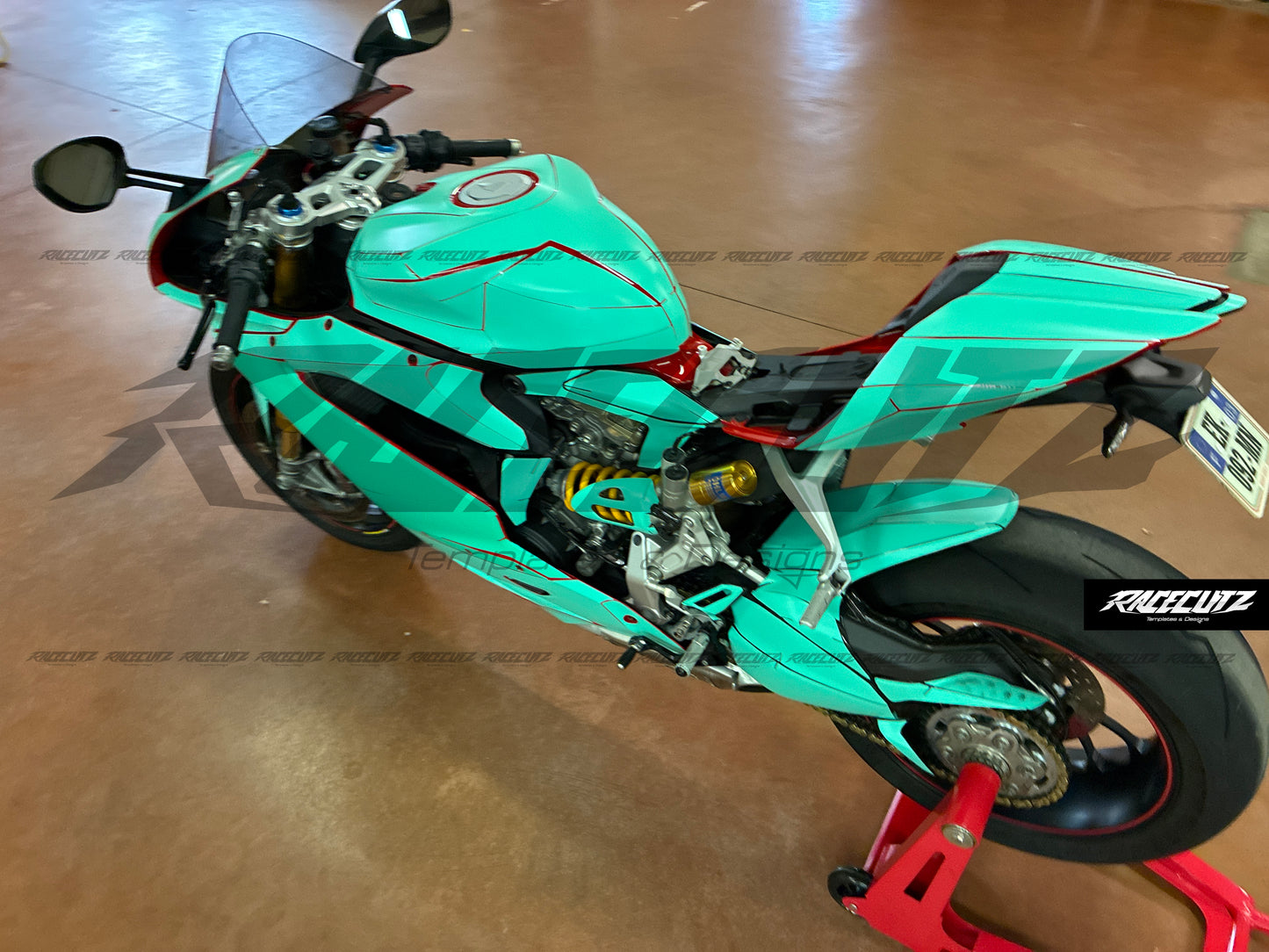 DUCATI 1299 PANIGALE 2015-2017 TEMPLATE