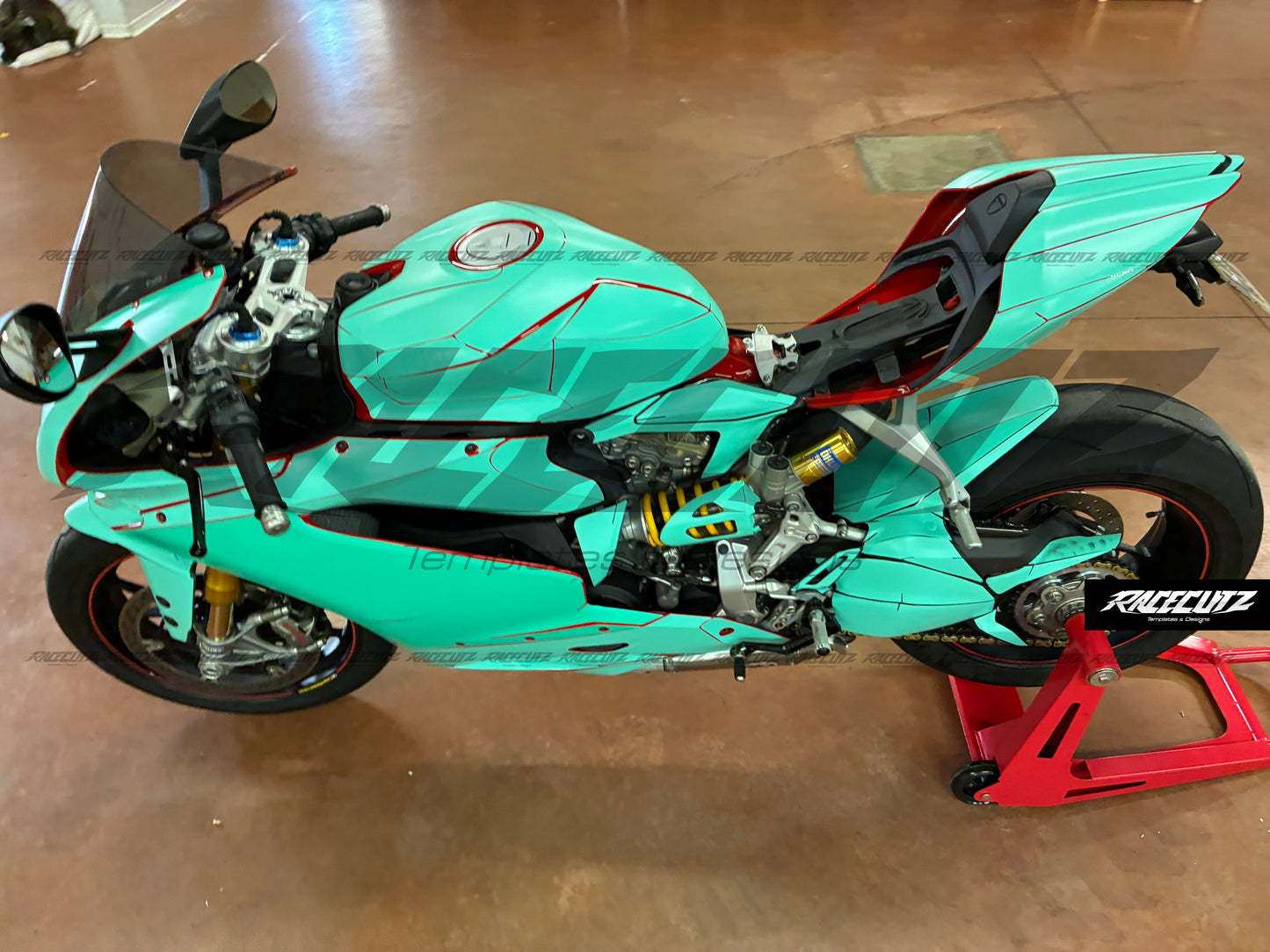 DUCATI 1299 PANIGALE 2015-2017 TEMPLATE