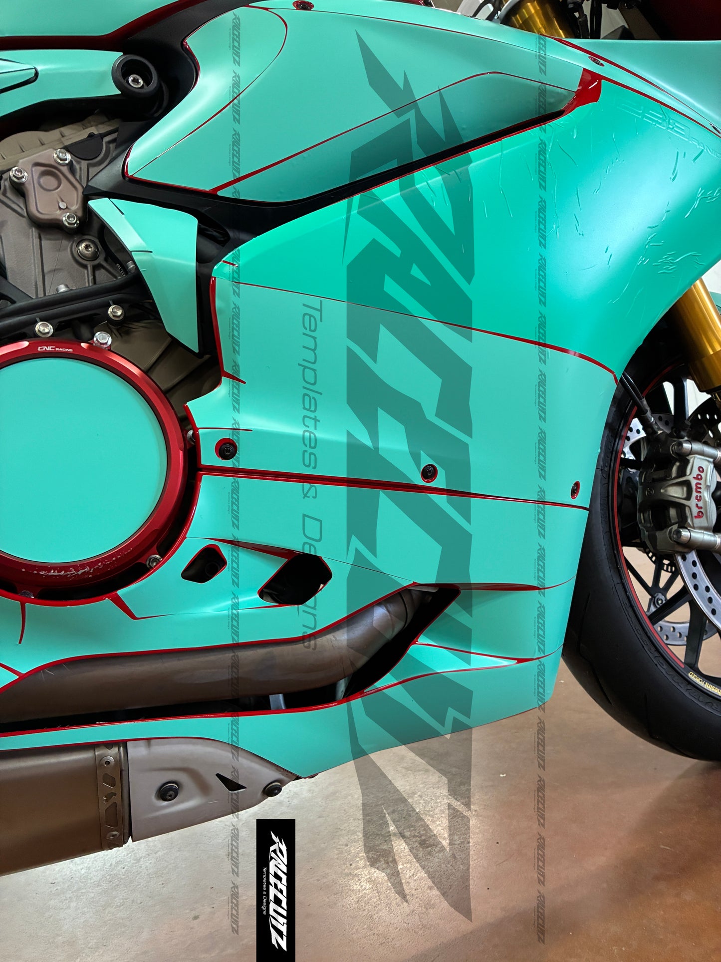 DUCATI 1299 PANIGALE 2015-2017 TEMPLATE