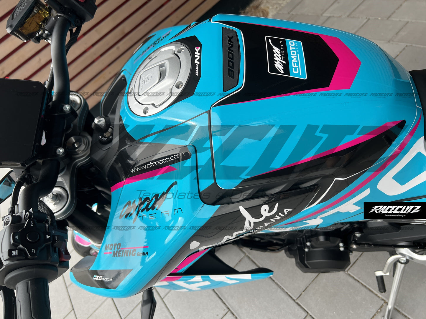 CFMOTO - 800 NK 2023-2025 TEMPLATE
