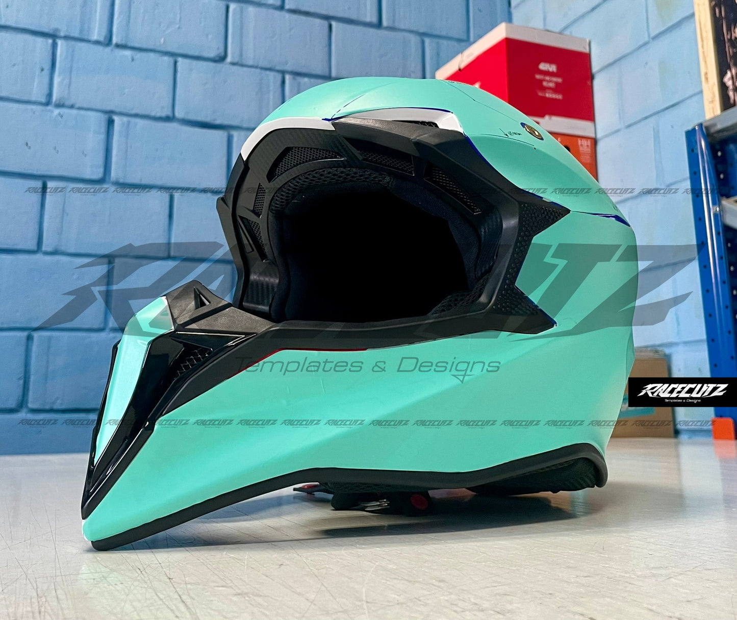 AIROH WRAAP - SIZE XSMALL & SMALL & MEDIUM TEMPLATE